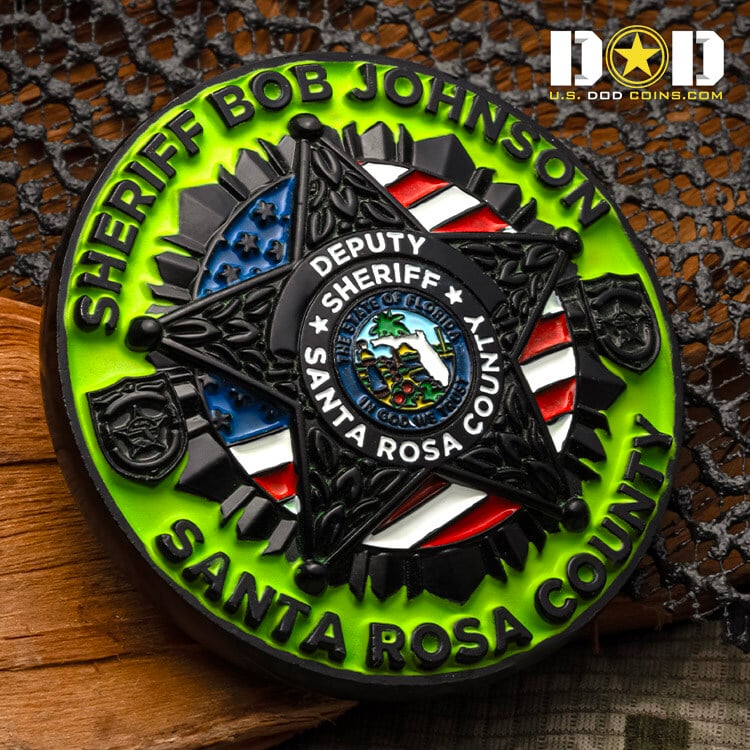 Soft Enamel On Both Sides - Challenge Coins