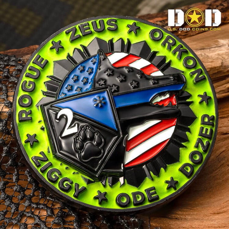 Soft Enamel On Both Sides - Challenge Coins