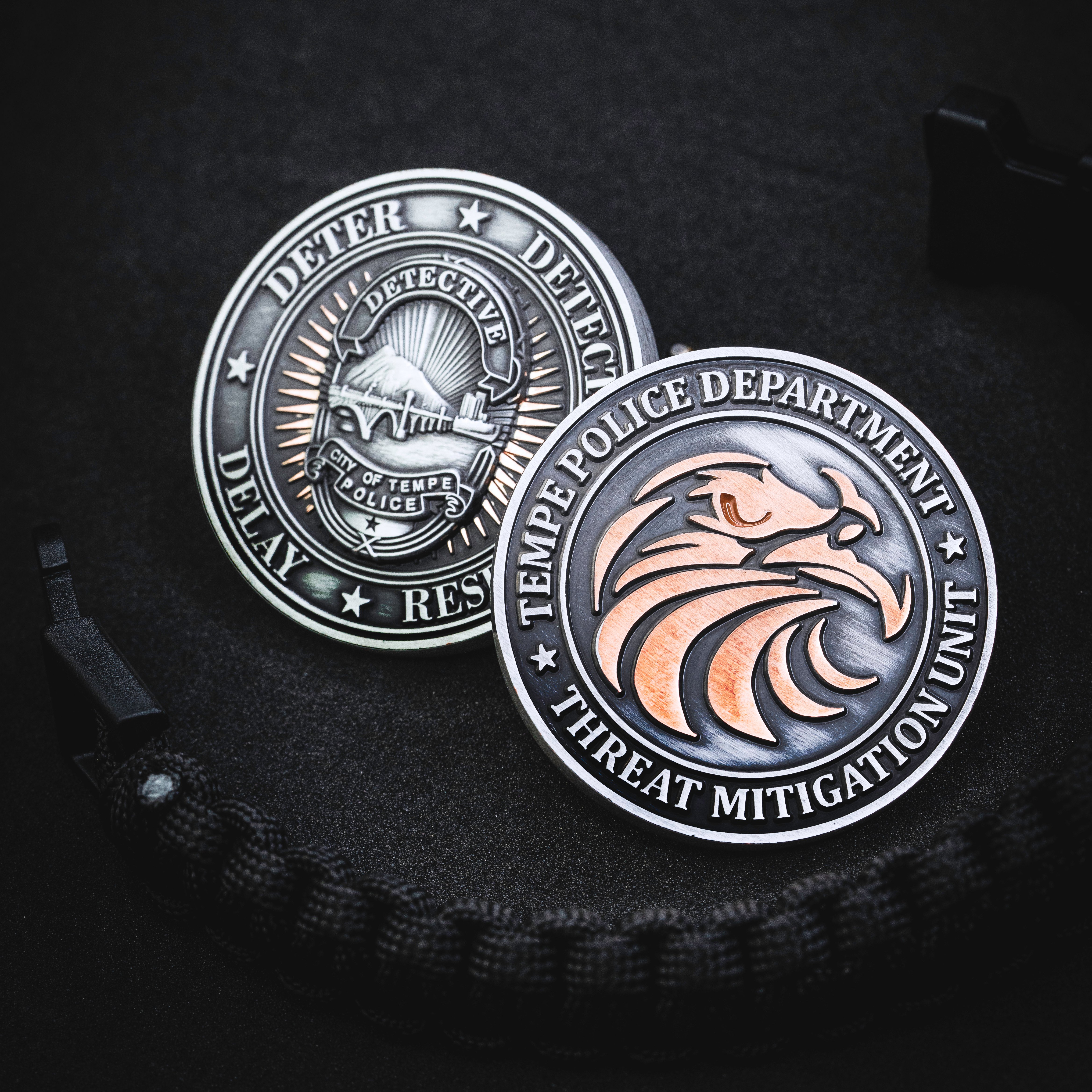 Soft Enamel On Both Sides - Challenge Coins