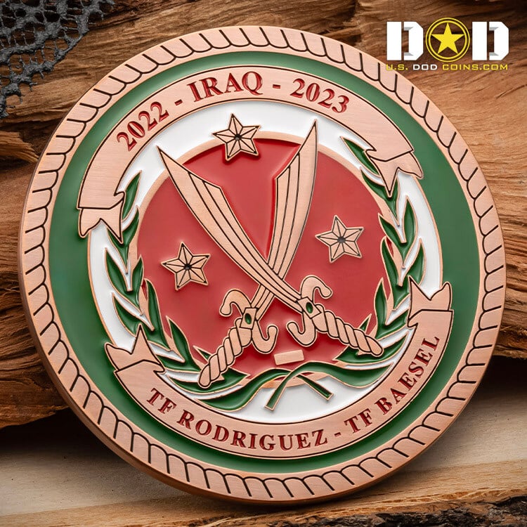 Soft Enamel On Both Sides - Challenge Coins