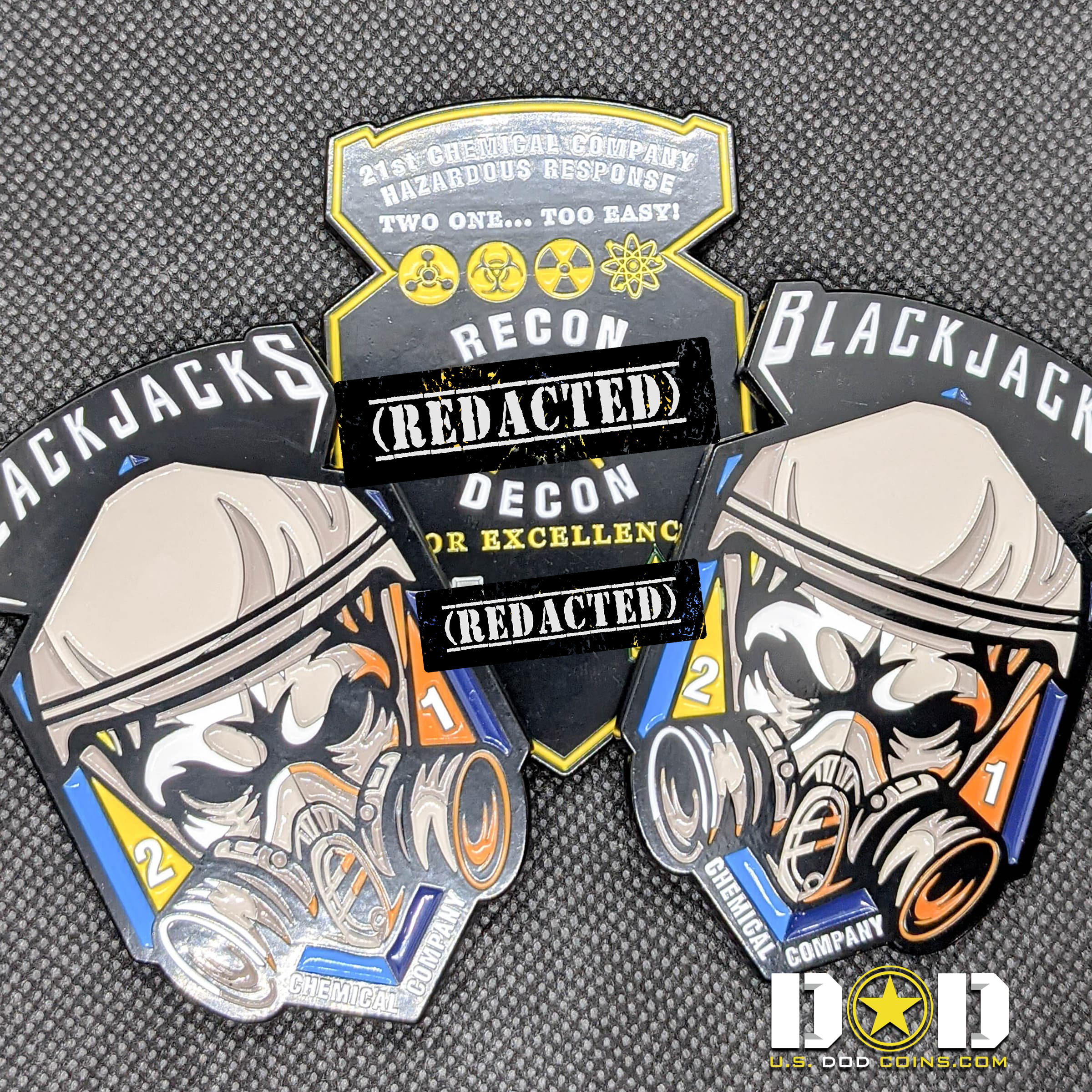 Soft Enamel On Both Sides - Challenge Coins