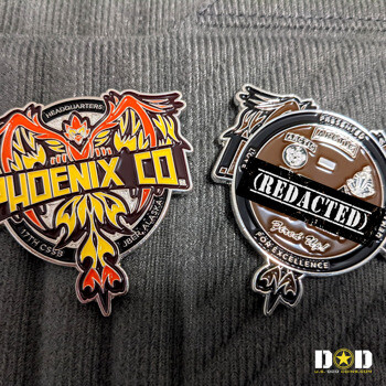 Soft Enamel On Both Sides - Challenge Coins