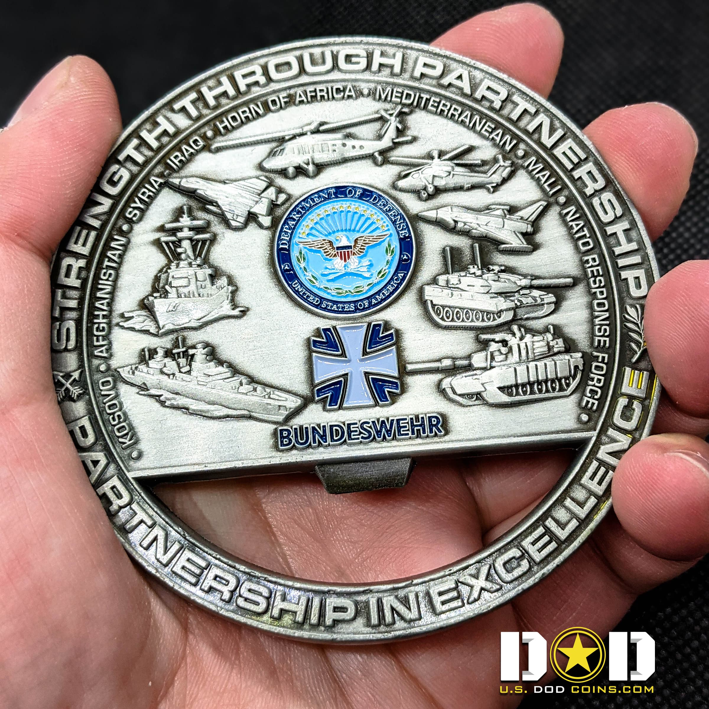 Soft Enamel On Both Sides - Challenge Coins