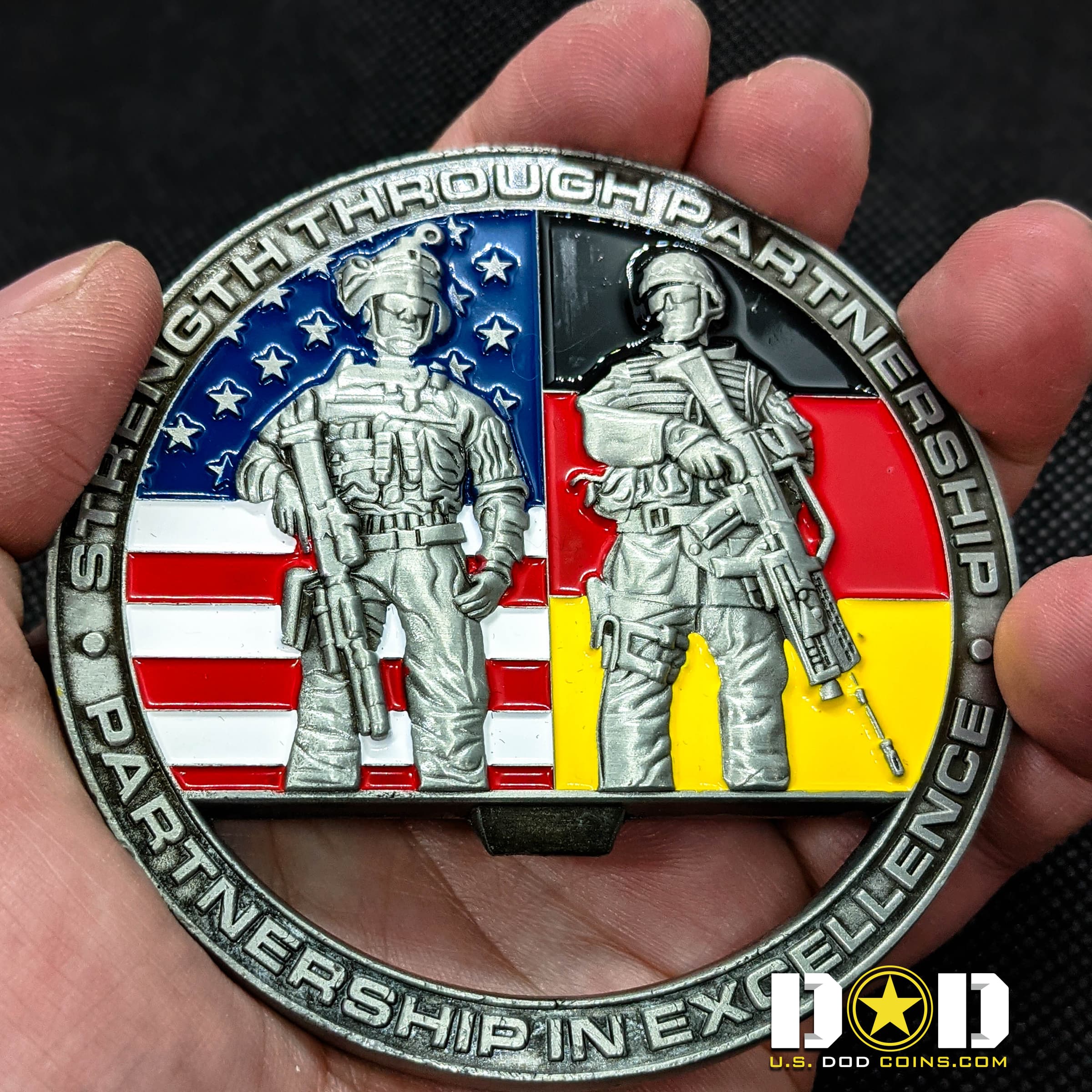 Soft Enamel On Both Sides - Challenge Coins