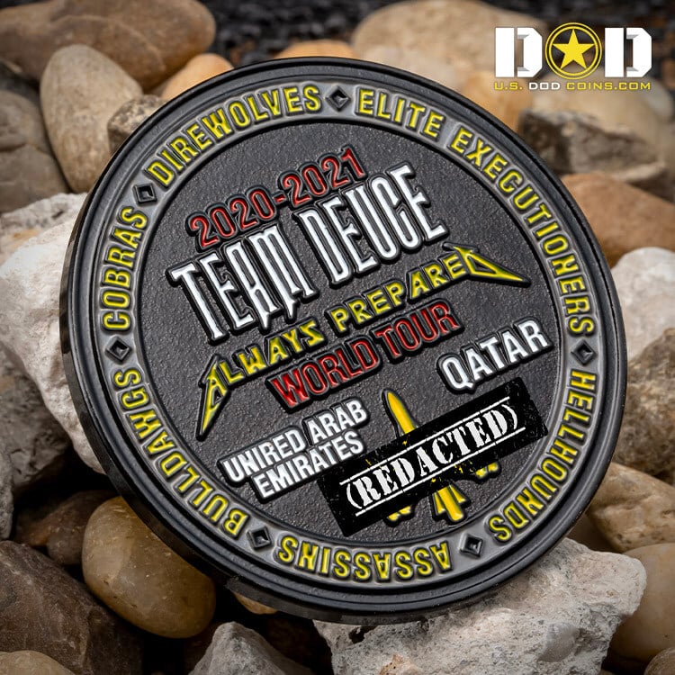 Soft Enamel On Both Sides - Challenge Coins