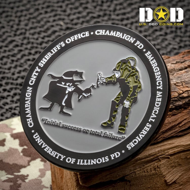 Soft Enamel On Both Sides - Challenge Coins
