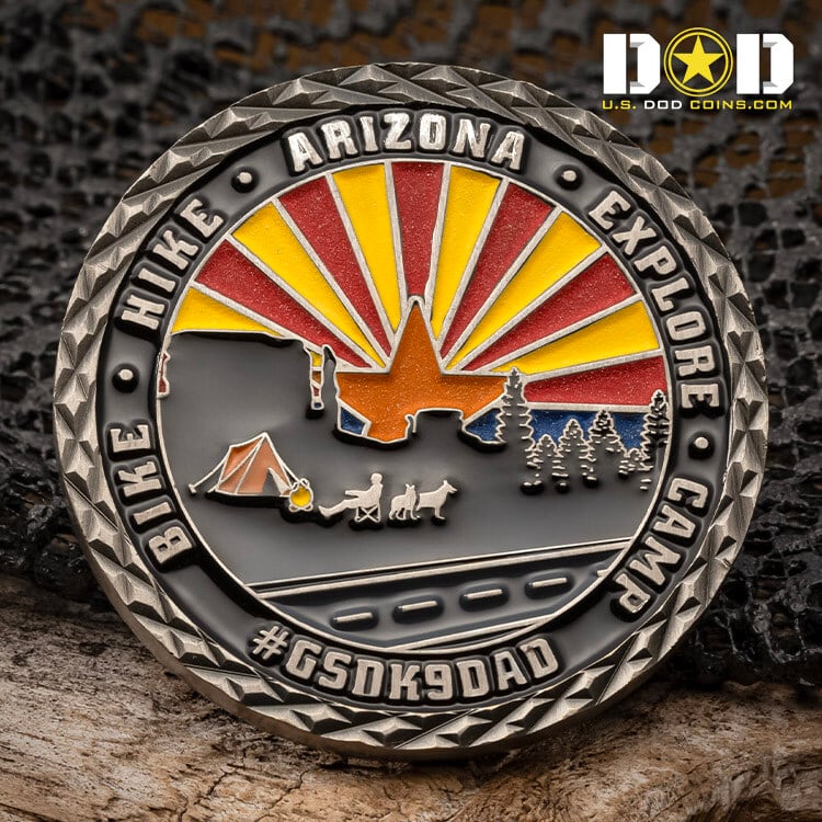 Soft Enamel On Both Sides - Challenge Coins