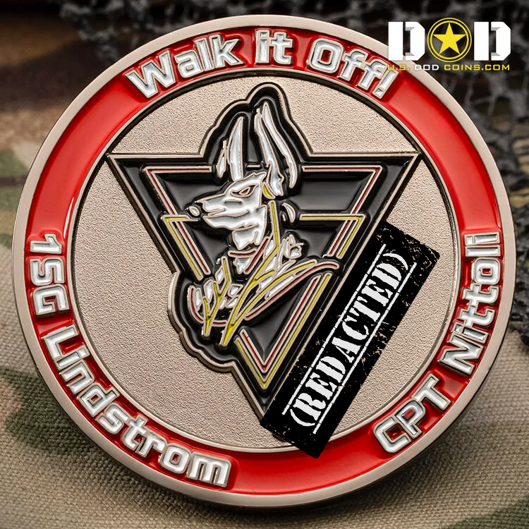 Soft Enamel On Both Sides - Challenge Coins