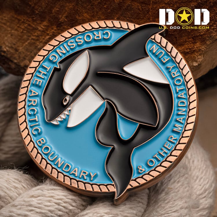 Soft Enamel On Both Sides - Challenge Coins