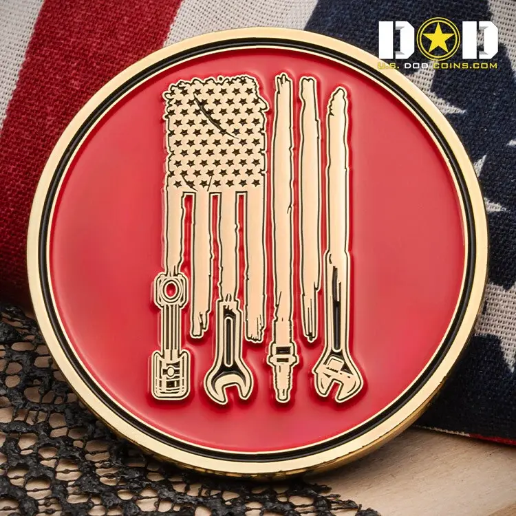 Soft Enamel On Both Sides - Challenge Coins