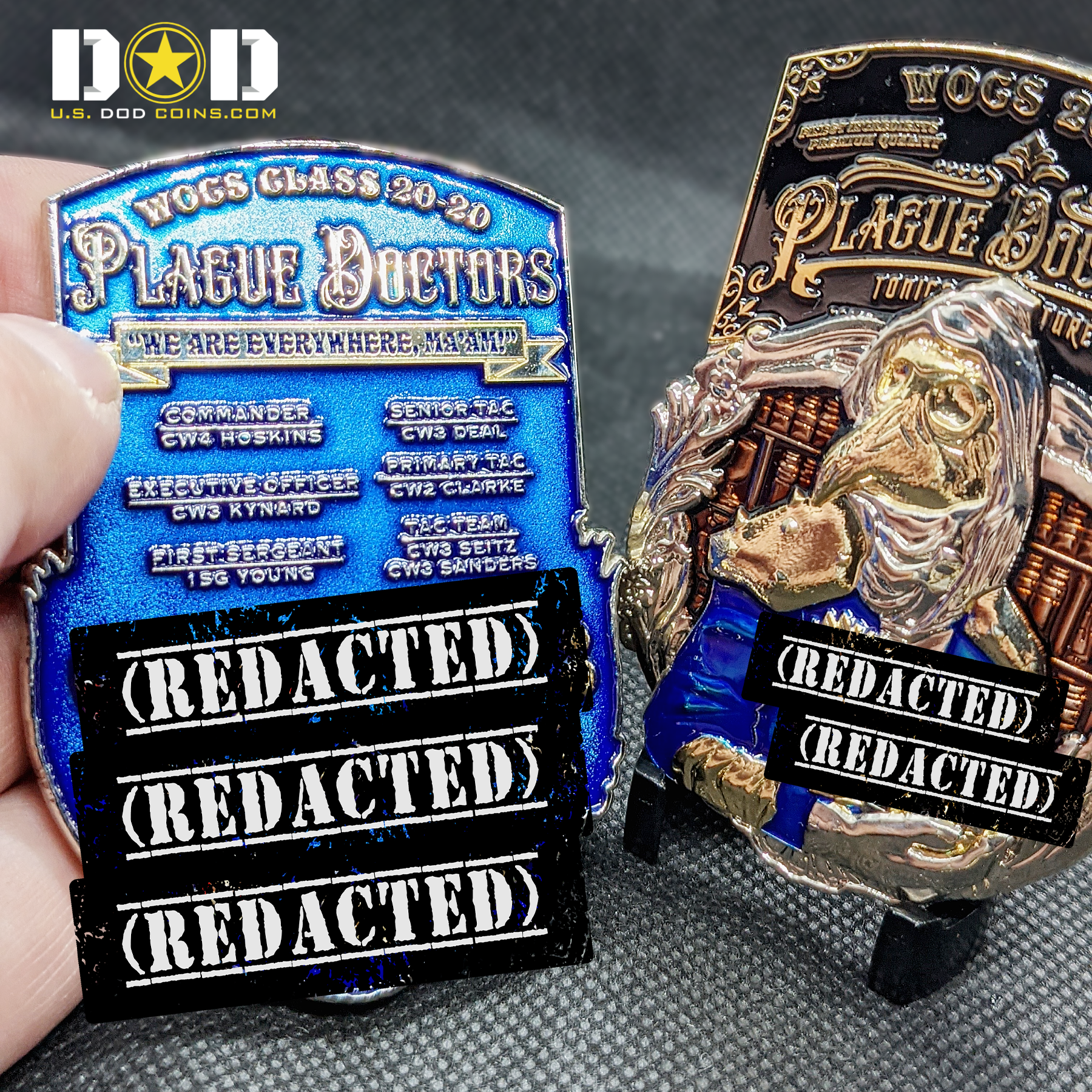 Soft Enamel On Both Sides - Challenge Coins