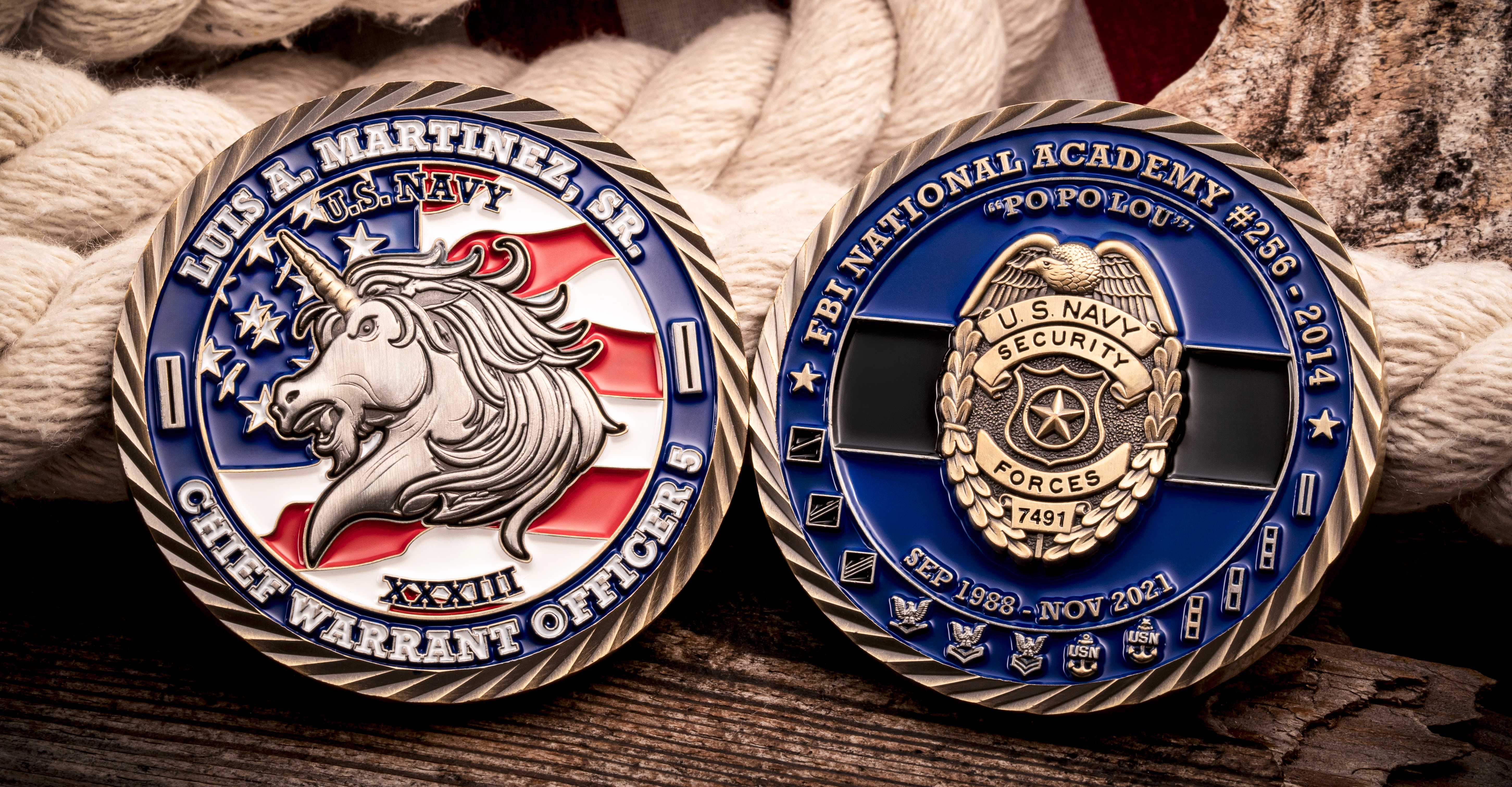 Soft Enamel On Both Sides - Challenge Coins