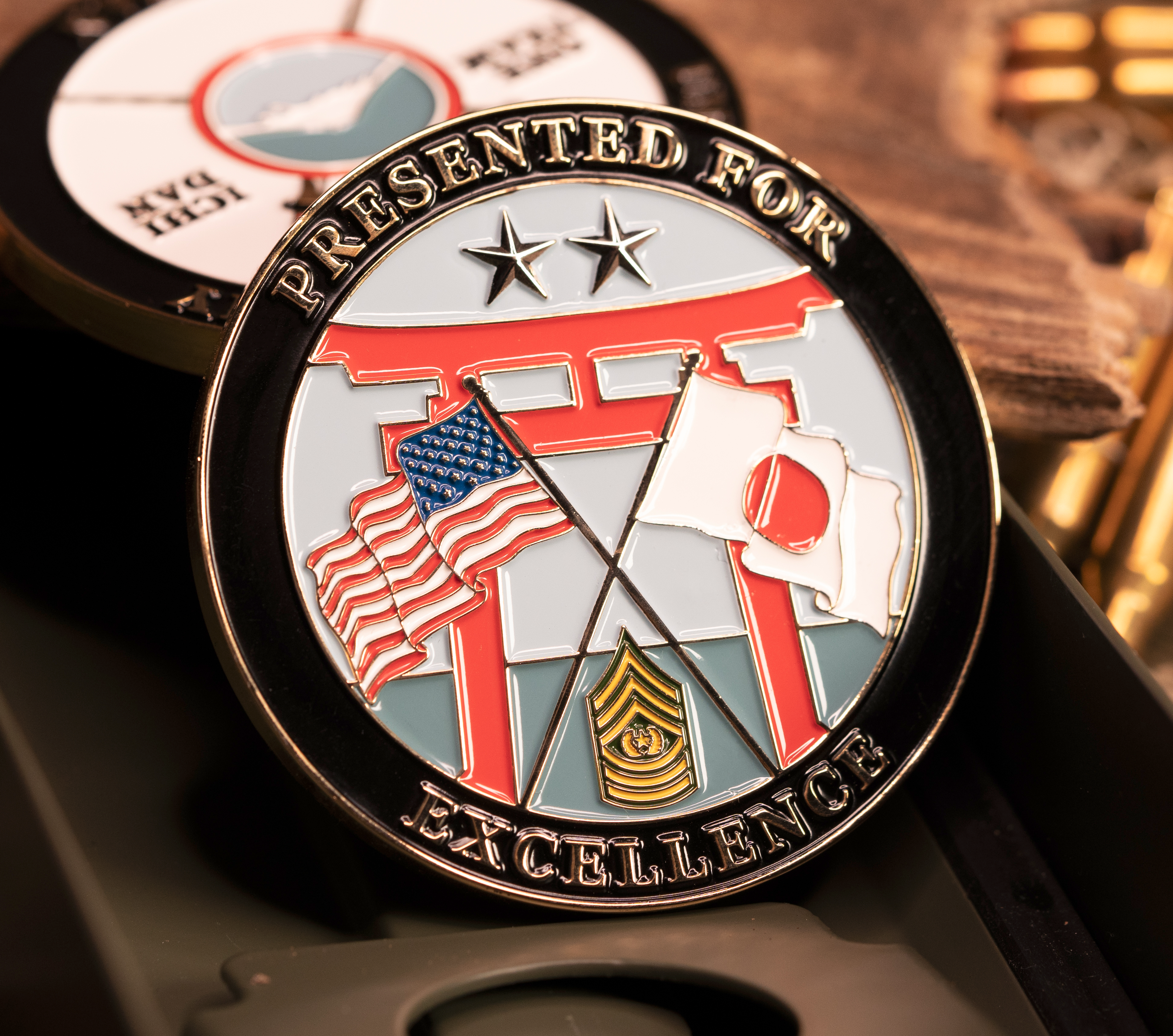 Soft Enamel On Both Sides - Challenge Coins