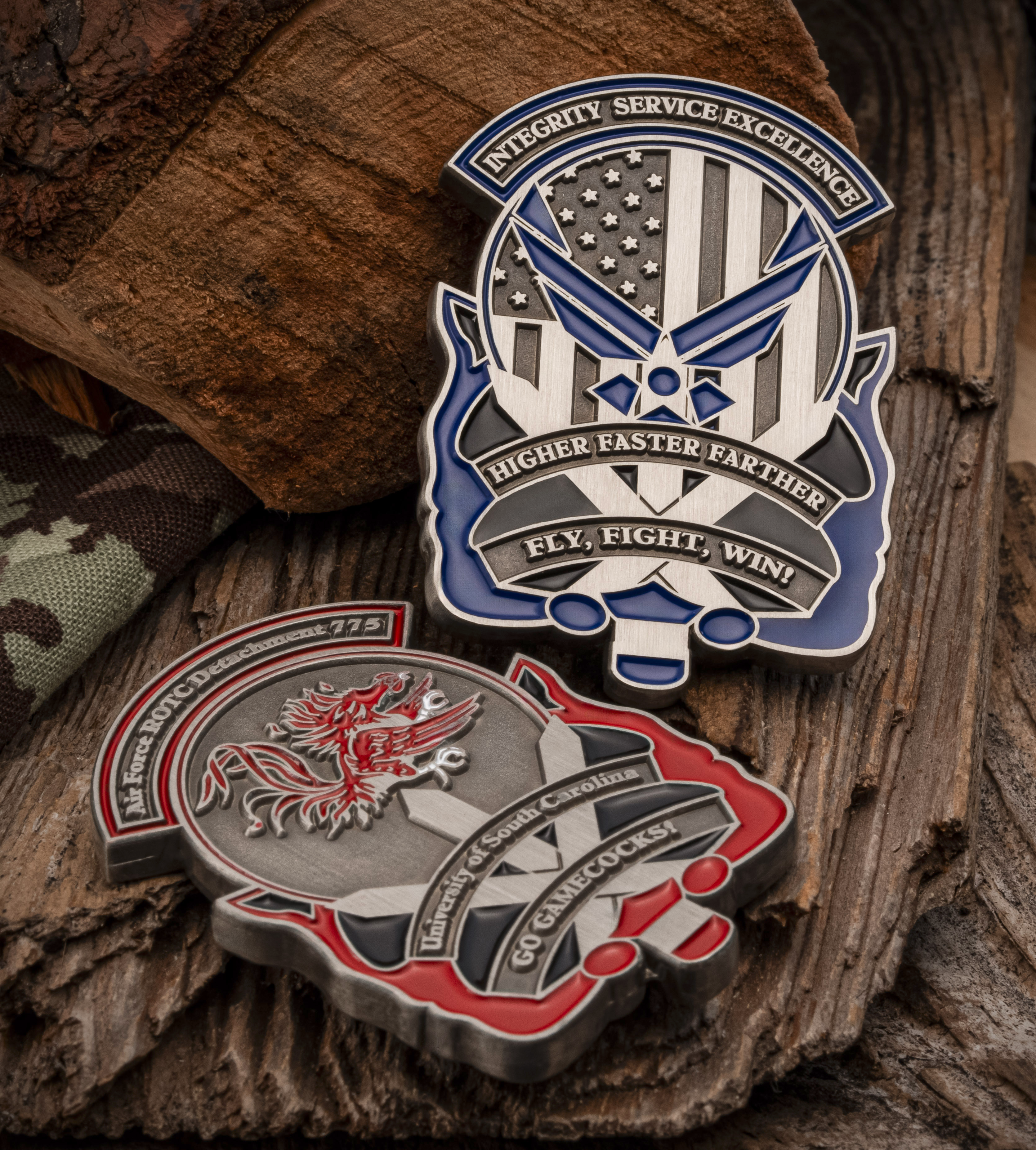 Soft Enamel On Both Sides - Challenge Coins