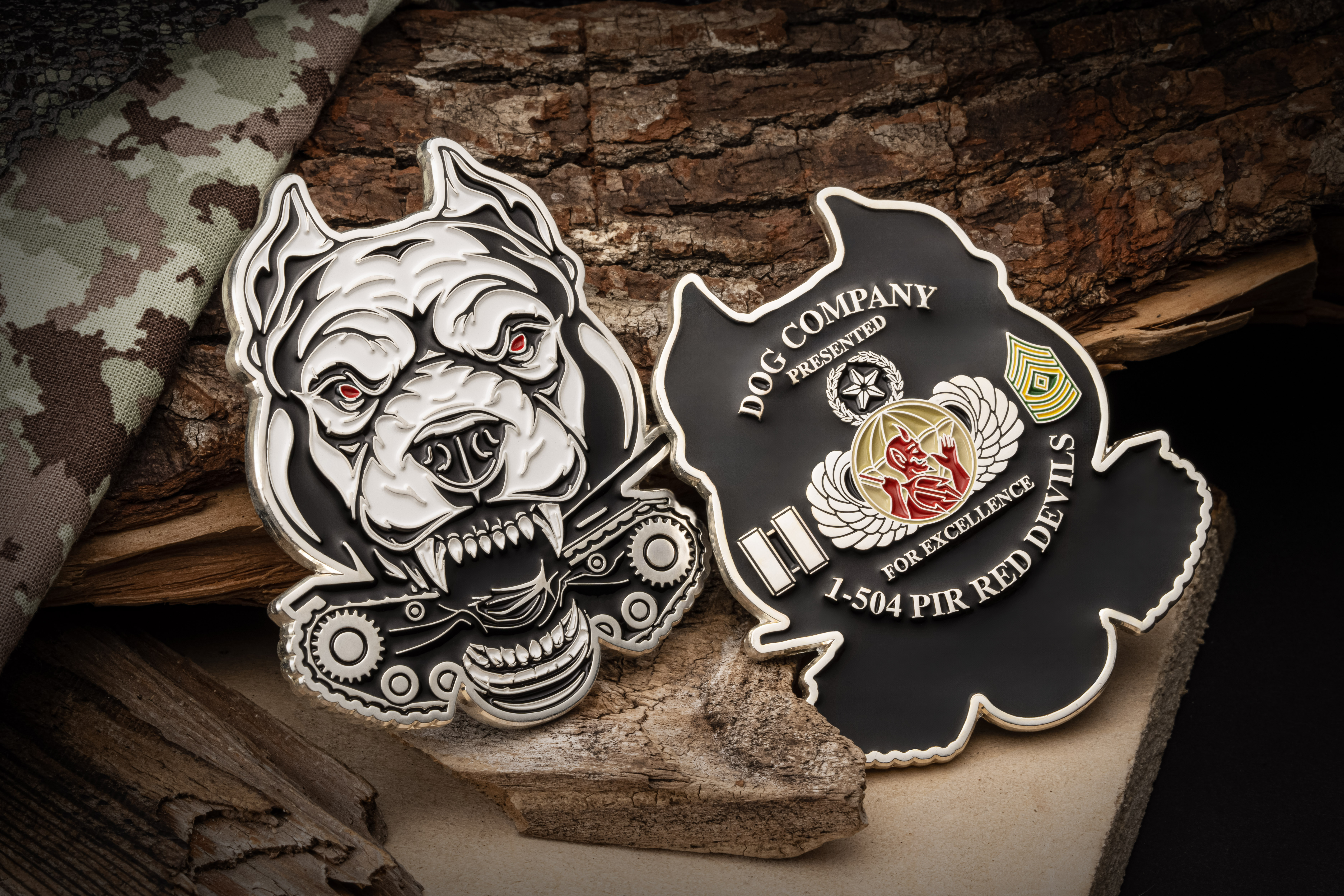 Soft Enamel On Both Sides - Challenge Coins